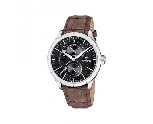 F16573-4 Reloj Festina hombre piel marrón