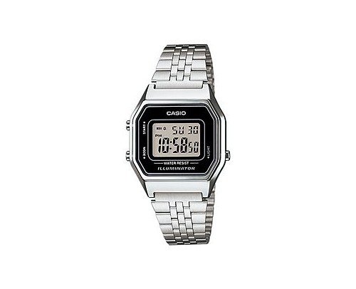 LA-680WA.1D Reloj Casio plateado Unisex