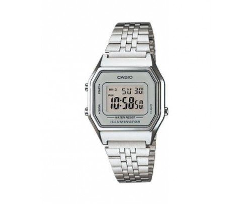LA-680WA.7D Reloj Casio plata Unisex