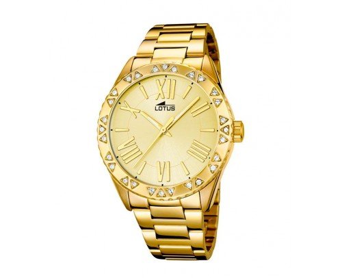 Reloj Lotus mujer dorado 15992-2
