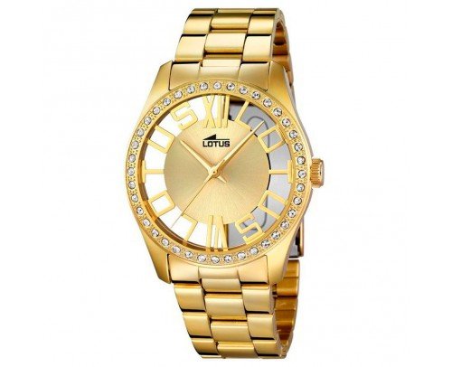 Reloj Lotus mujer transparente 18127-1