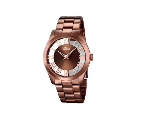 Reloj Lotus mujer marrón 18125-1