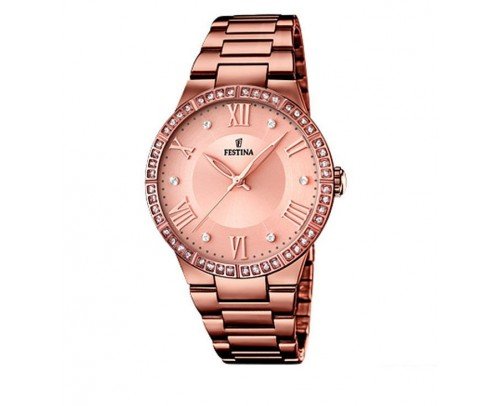 F16801-1 Reloj Festina mujer ip marrón