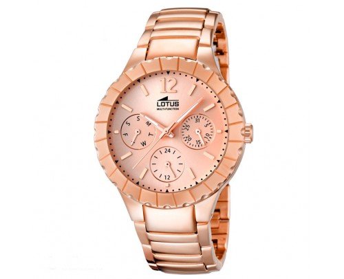 Reloj Lotus mujer acero rosa 15904-1