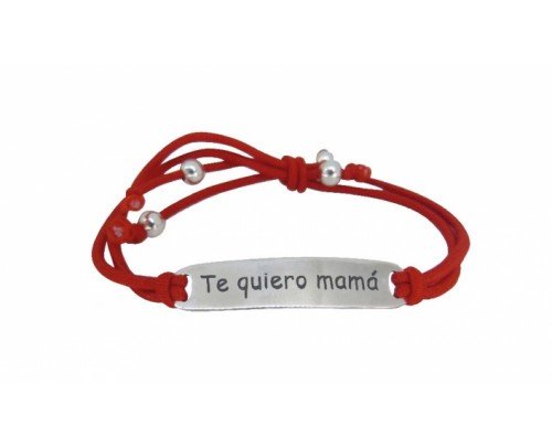 Pulsera Te quiero mamá