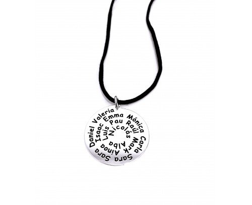 COLGANTE PERSONALIZADO CON NOMBRES