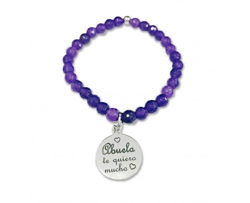 Pulsera abuela amatista