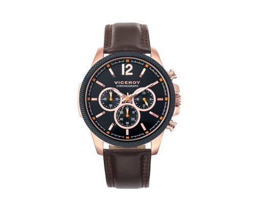 40507-55 Reloj Viceroy hombre crono marrón