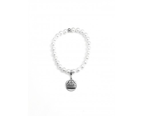 Pulsera peineta + perlas