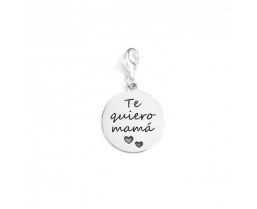 Medalla te quiero mamá plata