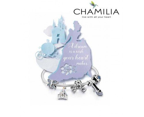 PULSERA CHAMILIA CENICIENTA