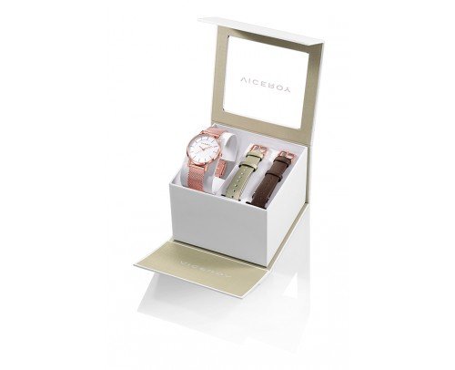 42320-07 Pack Reloj Viceroy mujer Kiss + correas