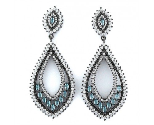 Pendientes Vintage plata 9100101