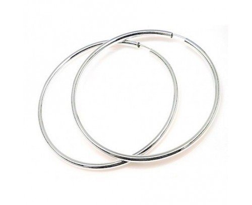 Aros plata 60 mm