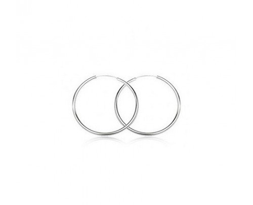 Aros plata 28 mm