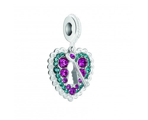 2025-2230 Abalorio corazón Swarovski Chamilia