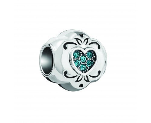 2025-2174 Abalorio corazón Swarovski Chamilia