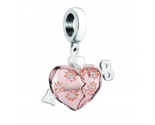 2025-1760 Abalorio corazón Chamilia