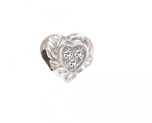2025-1807 Abalorio corazón Swk Chamilia