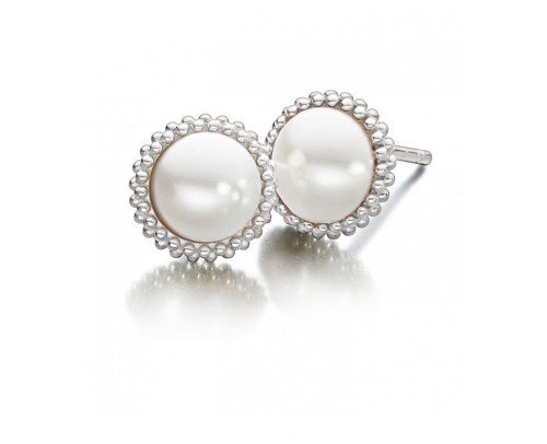 1314-0001 Pendientes perlas Chamilia