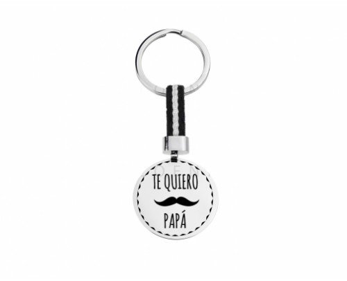 222042 Llavero de acero Te quiero papá marca Verutia