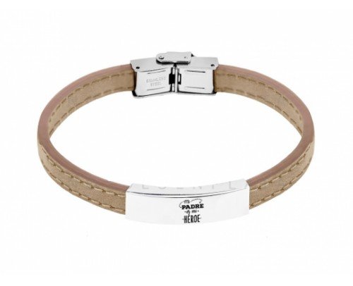 210806 Pulsera de acero Mi padre es mi héroe marca Verutia