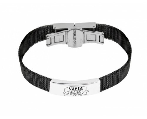 210816 Pulsera de acero Super Papá marca Verutia