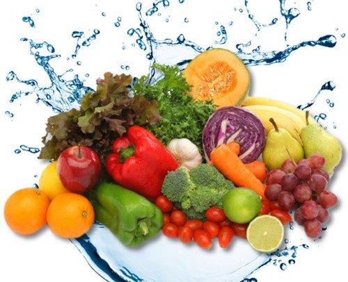 Higenización de fruta y verdura