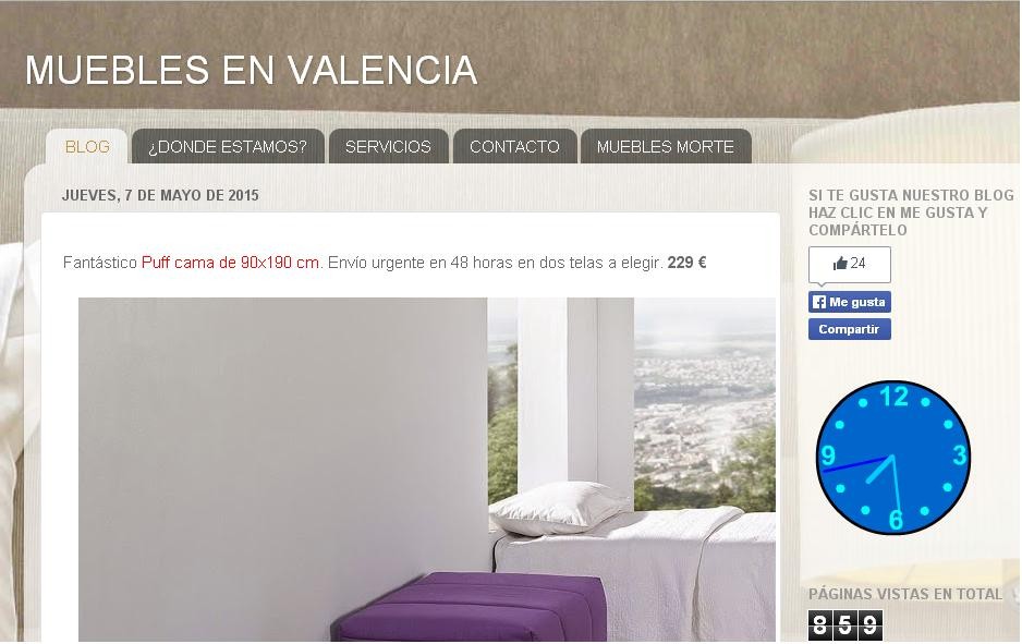 Muebles baratos  Valencia - Tienda Decoración Valencia - Tienda online Valencia - Tienda Muebles Valencia