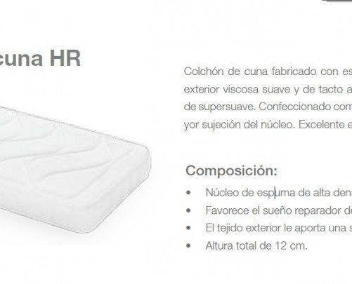 Colchón de cuna COM-11