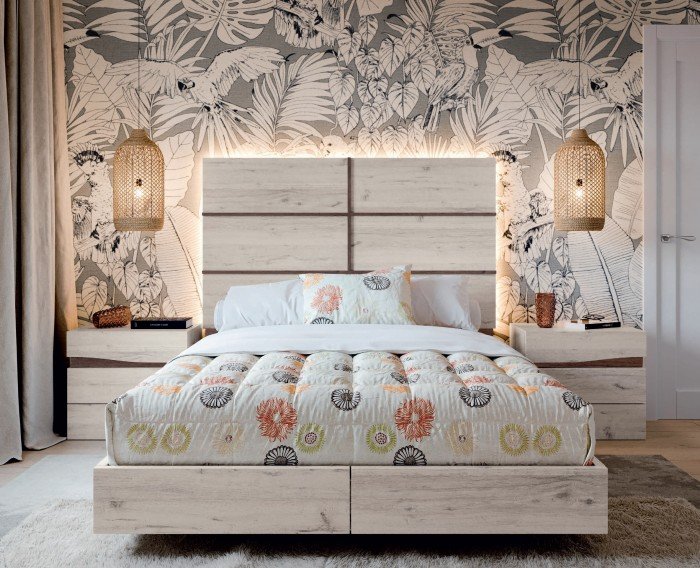 Balik Base de cama tapizada - Muebles dormitorio -Wabi Home