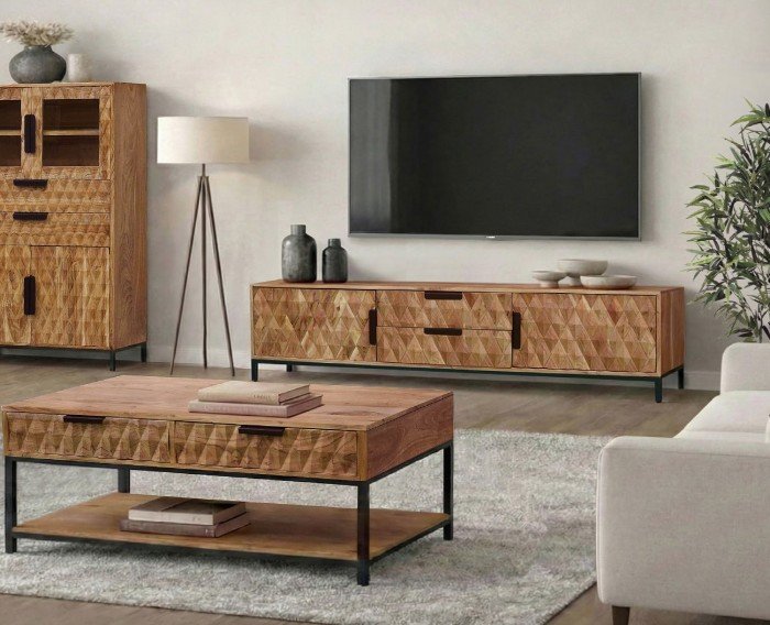 Comedores Madera Acacia VAL-70