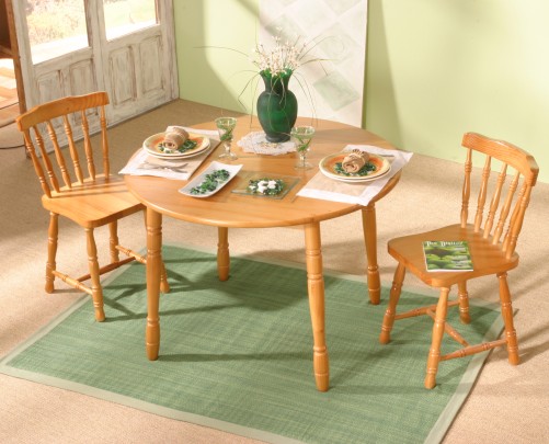 Sillas y mesa pino JIB-01