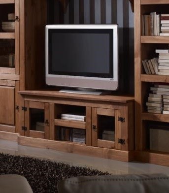 Muebles de TV Rústicos de Pino VAL-08B