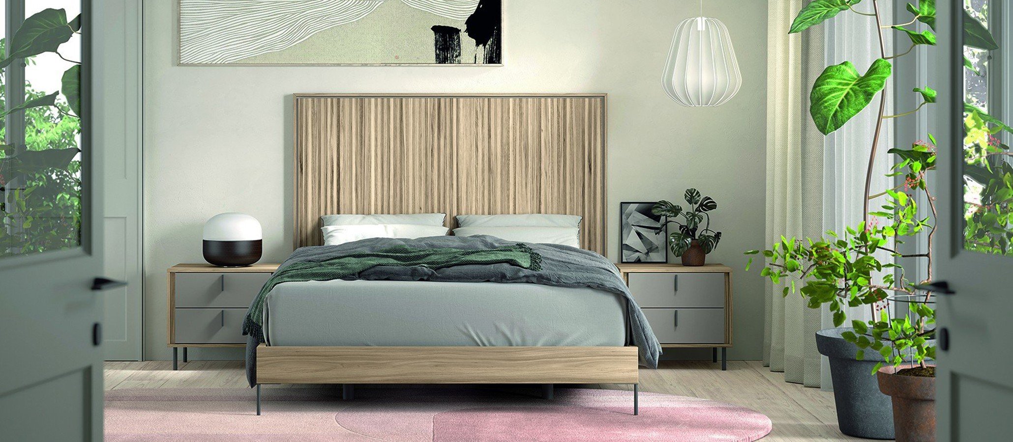 Dormitorio moderno CHA-156