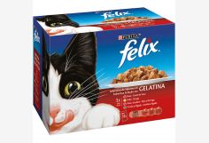 FELIX Pack ahorro carne gelatina 12x100gr