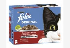 FELIX Pack ahorro carne gelatina 12 sobres