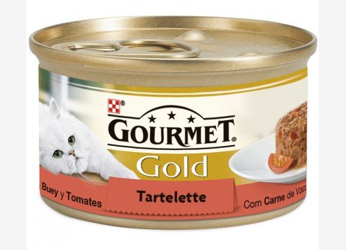 Gourmet Gold TARTALETTE Buey Tomate 85gr
