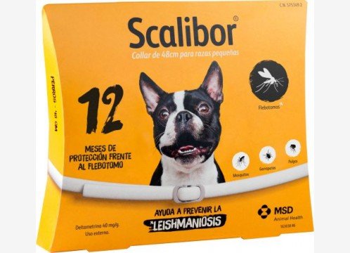 Collar SCALIBOR Antiparasitario 48cm