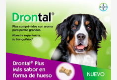 Drontal Plus Sabor Para perros Mas de 30kg 1comprimido