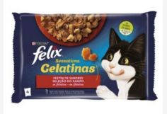 FELIX PACK SENSATIONS Carnes gelatina 12 sobres