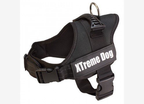Arnés XTreme Dog Negro T-S - Perros de 10 a 18kg