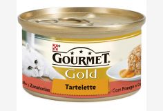 Gourmet Gold TARTALETTE Pollo Zanahorias 85gr