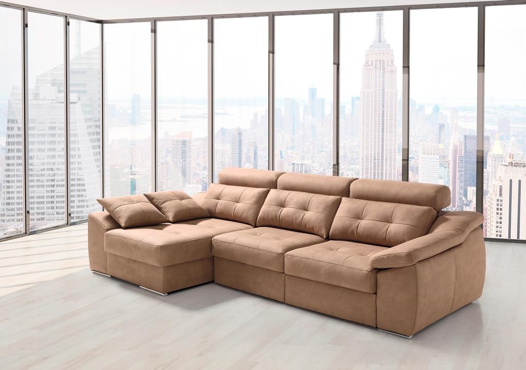 SOFÁS CON CHAISE LONGUE Sofás Albufera Valencia, sofás Valencia