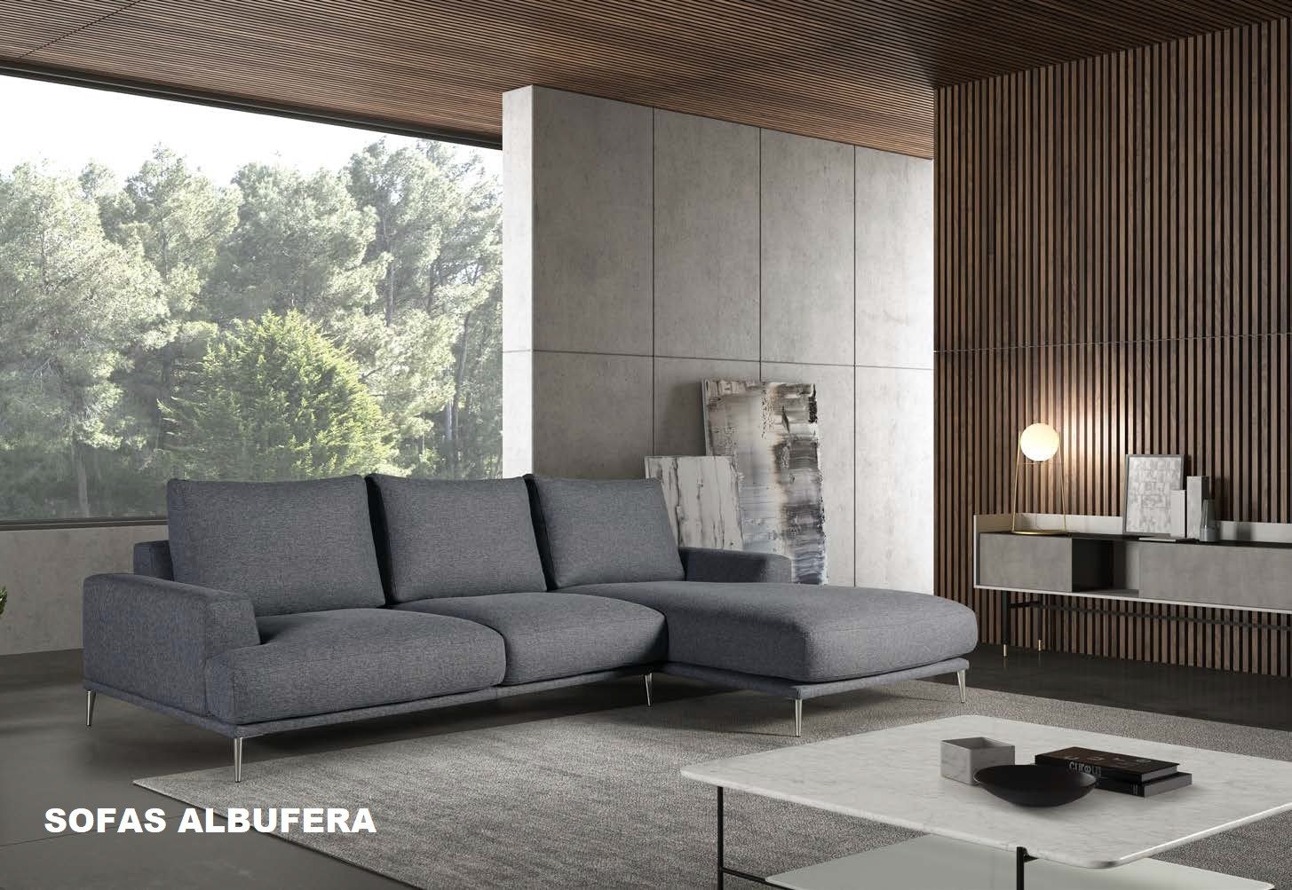 SOFÁS CON CHAISE LONGUE Sofás Albufera Valencia, sofás Valencia
