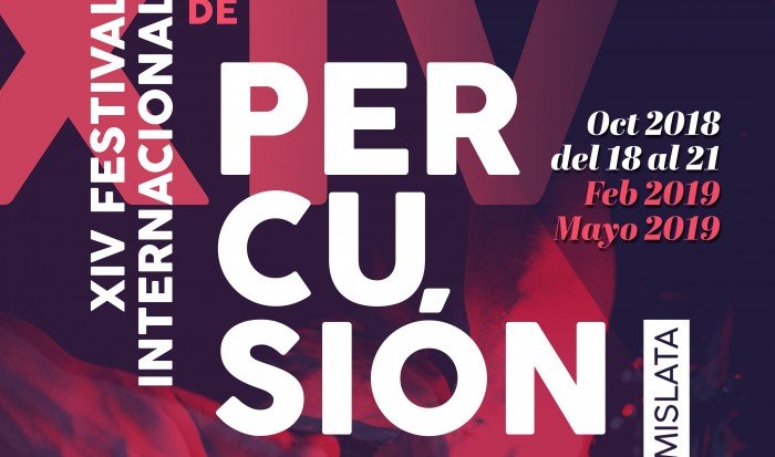 ARRANCA LA TEMPORADA DE ACTIVIDADES CON EL FESTIVAL DE PERCUSIÓN 2018-19