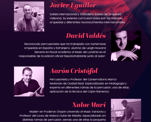 PROFESORES MASTER CLASS OCTUBRE 2.018