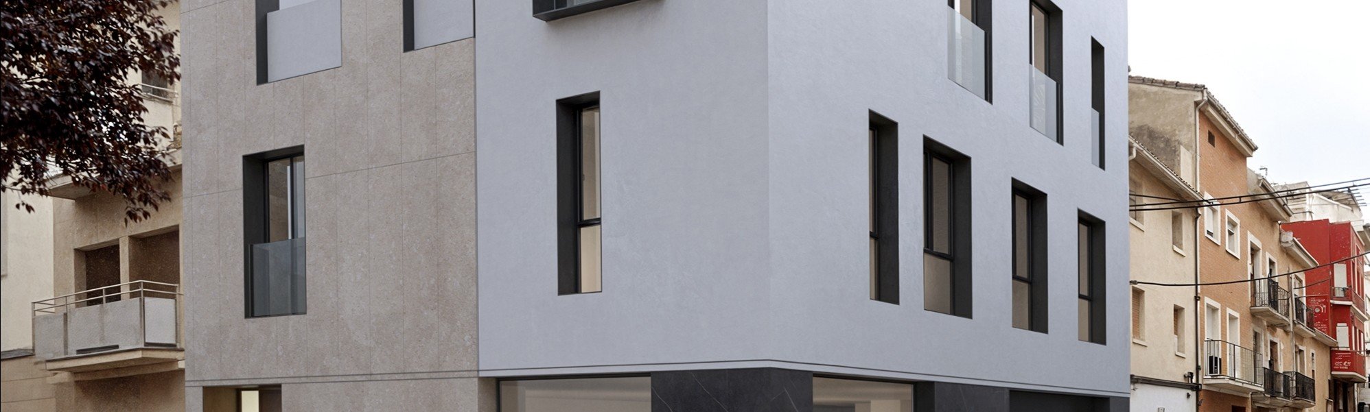 Vivienda en esquina. GA1 :: RESIDENCIAL :: NUÑO ARQUITECTURA  Arquitectura sostenible diseñada para tí