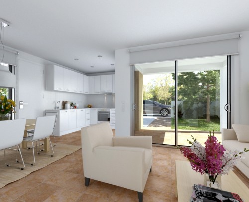 Salón-comedor-cocina